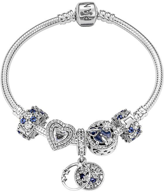 women-pandora-icy-blue-shimmering-heart-angel-wing-set-925-silver-bracelet-zt-0343