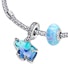 Lookbook (W) 潘多拉標誌925純銀手鍊 - 藍色 ZT2995