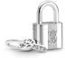 Lookbook (Women) Pandora Love Lock Bracelet Set 925 Silver for Women. ZT2613