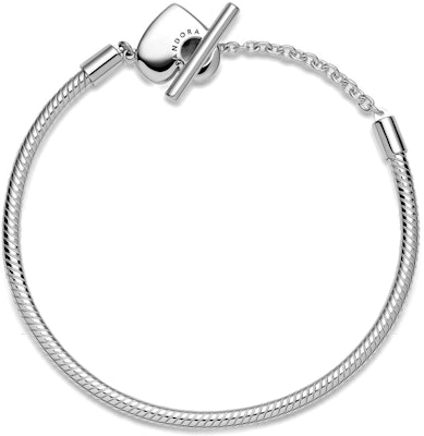 (W) Gelang Perak Pandora Moments Rantai Ular Loket Hati 925 untuk Wanita - Perak. 599285C00 Shop (W) Gelang Perak Pandora Moments Rantai Ular Loket Hati 925 untuk Wanita - Perak. 599285C00