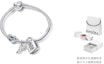 Buy (W) Set Gelang Pandora Moments Perak dengan Pesona Kunci Hati untuk Wanita. ZT2614