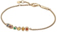 Order (W) パンドラ マルチカラー デザイン 14K ゴールドメッキ ブレスレット レディース - ゴールド 562960C01
