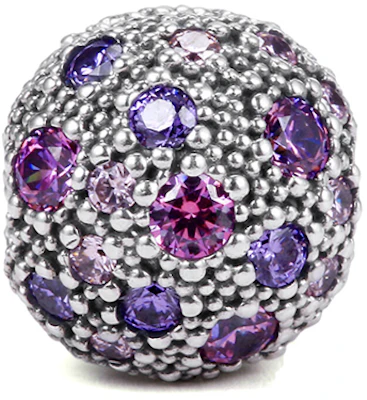 (Women) Pandora Multicolor Zirconia Charm Bead Pink Purple for Women. 791286CFPMX Buy (Women) Pandora Multicolor Zirconia Charm Bead Pink Purple for Women. 791286CFPMX
