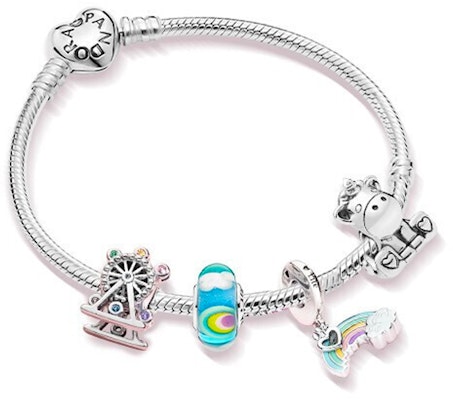 (W) 潘多拉女性新奇幻仙境手链套装 B801512 Order (W) 潘多拉女性新奇幻仙境手链套装 B801512