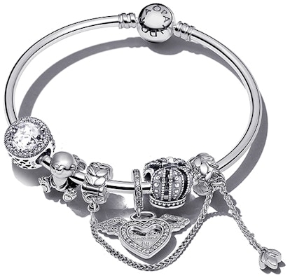 (W) Gelang Perak Wanita Pandora Set dengan Charm Malaikat & Haiwan Baru. ZT2416 Buy (W) Gelang Perak Wanita Pandora Set dengan Charm Malaikat & Haiwan Baru. ZT2416