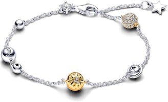 (Women) Pandora Shining Solar System Star Charm Bracelet Silver Jewelry. 562838C01 (Women) Pandora Shining Solar System Star Charm Bracelet Silver Jewelry. 562838C01