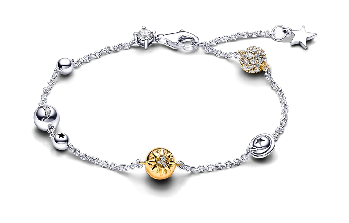 Order (W) Gelang Perak Pandora Solar System Bintang Charm Perhiasan. 562838C01