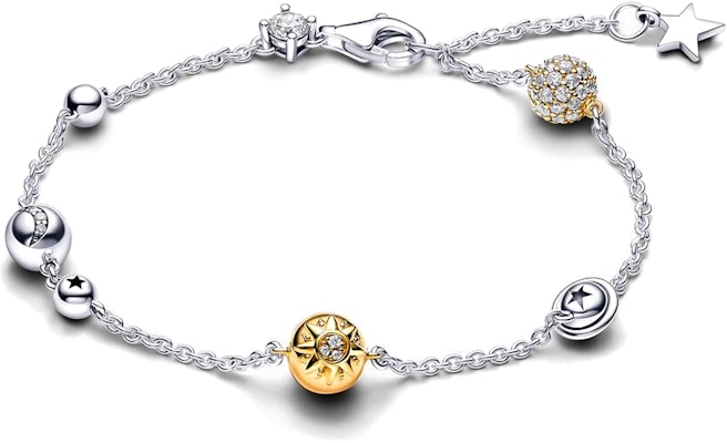 (W) Gelang Perak Pandora Solar System Bintang Charm Perhiasan. 562838C01 Order (W) Gelang Perak Pandora Solar System Bintang Charm Perhiasan. 562838C01