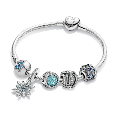 (Women) Pandora Shining Star 925 Silver Bracelet for Women. ZT2008
