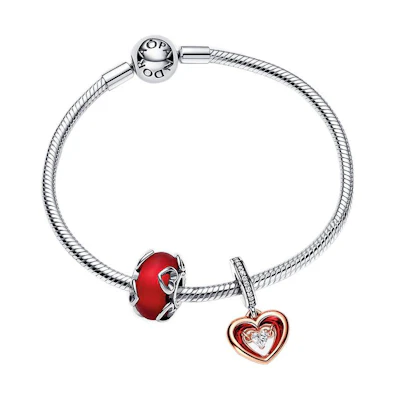 (Women) Pandora Silver Elegant Stylish Minimalist Bracelet for Women. ZT2605