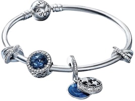 (Women) Pandora Starlight Fairy Tale 925 Silver Luxury Bracelet Set for Women. ZT0013 (Women) Pandora Starlight Fairy Tale 925 Silver Luxury Bracelet Set for Women. ZT0013