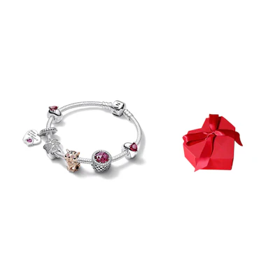 (Women) Pandora Tiger Striped Bracelet for Women. ZT2189
