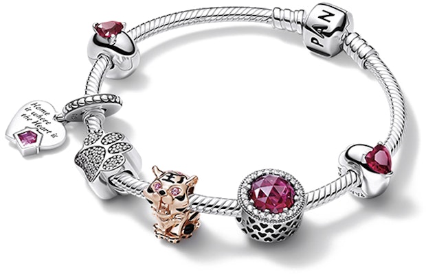 (W) Gelang Pandora Corak Harimau untuk Wanita. ZT2189 Order (W) Gelang Pandora Corak Harimau untuk Wanita. ZT2189