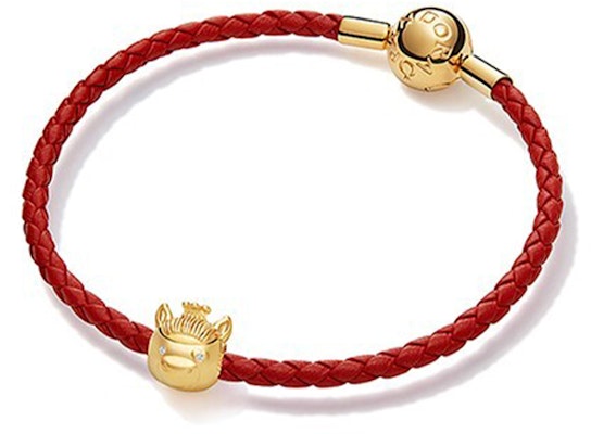 (W) 潘多拉兔年编织皮革手链女士款 zt2583 14