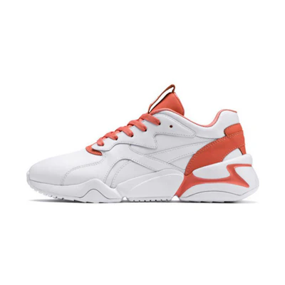 (W) Puma Nova Pantone 2 'White Orange'