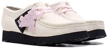 Order (Women) PaperGirl x Clarks Wallabee 'White Black' 261-78046