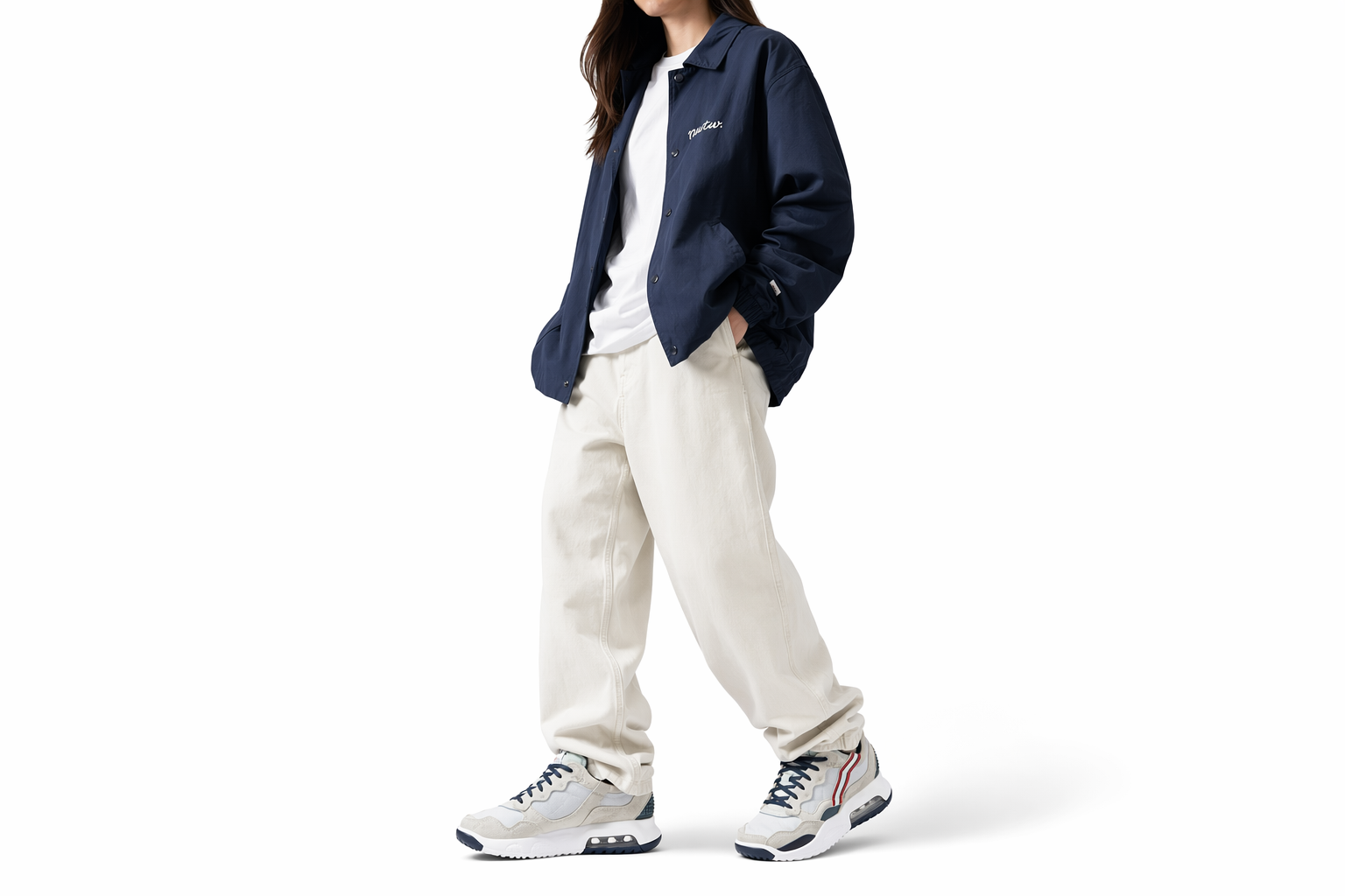 Order (W) 파리 생제르맹 x 조던 MA2 '화이트 미드나잇 네이비' DJ2030-104