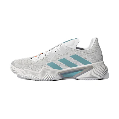 (W) Parley adidas Barricade 'White Orbit Grey Mint'