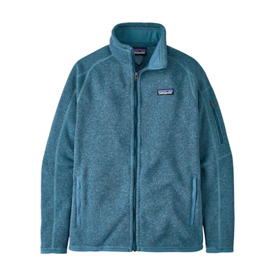 (Women) Patagonia Better Sweater Full-Zip Fleece Jacket - Solid Color Warm Outerwear 25543