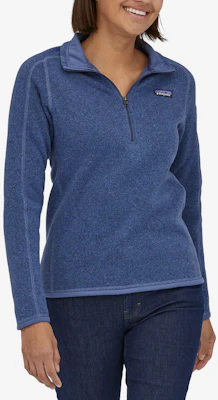 (Women) Patagonia Better Sweater Heathered Half-Zip Pullover Sweater. 25618 4