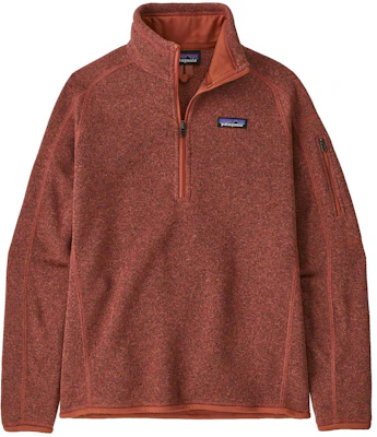 (Women) Patagonia Better Sweater Heathered Half-Zip Pullover Sweater. 25618 19