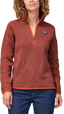 (Women) Patagonia Better Sweater Heathered Half-Zip Pullover Sweater. 25618 20