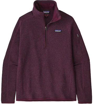 (Women) Patagonia Better Sweater Heathered Half-Zip Pullover Sweater. 25618 24