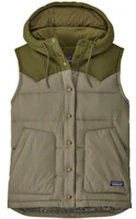 (Women) Patagonia Bivy Hooded Down Vest Solid Color Sleeveless 27747 (Women) Patagonia Bivy Hooded Down Vest Solid Color Sleeveless 27747