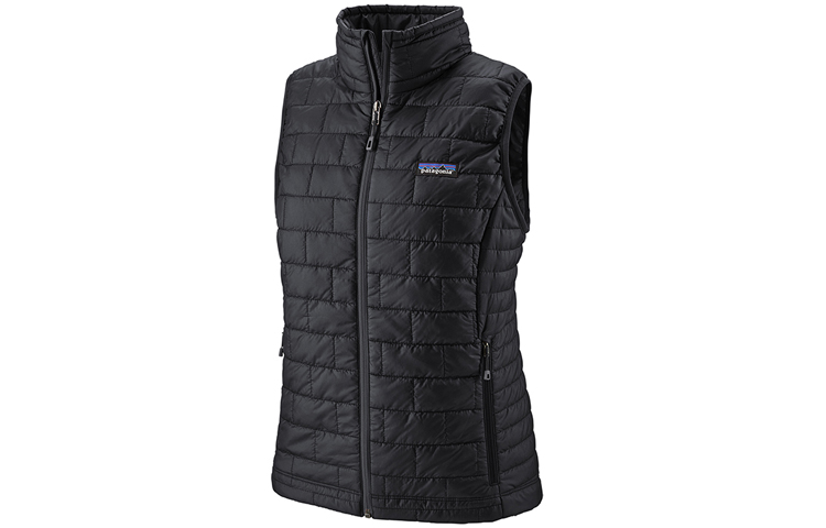 (Women) Patagonia  Casual Stand Collar Insulated Solid Color Vest. 84247