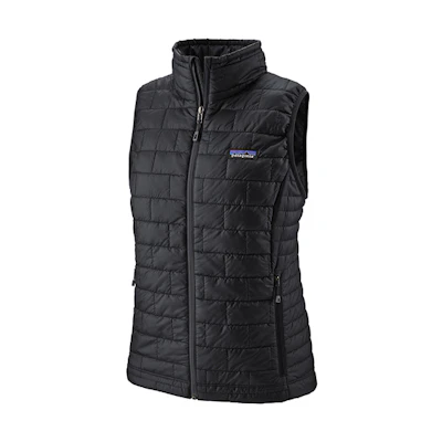 (Women) Patagonia Casual Stand Collar Insulated Solid Color Vest. 84247
