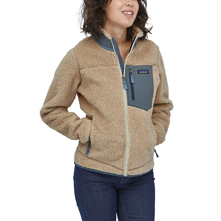Lookbook (W) Chaqueta Polar Patagonia Classic Retro-X - Abrigo Cálido con Cuello Alto Colorblock 23074