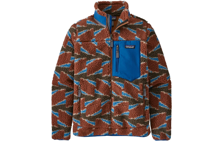 Cheap (W) Chaqueta Polar Patagonia Classic Retro-X - Abrigo Cálido con Cuello Alto Colorblock 23074