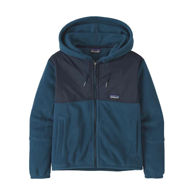 (Women) Patagonia Colorblock Logo Zip-Up Hooded Jacket. 26270