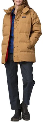 (W) 巴塔哥尼亞 棉羽絨連帽外套 長袖印花經典標誌款式外套 26850 3