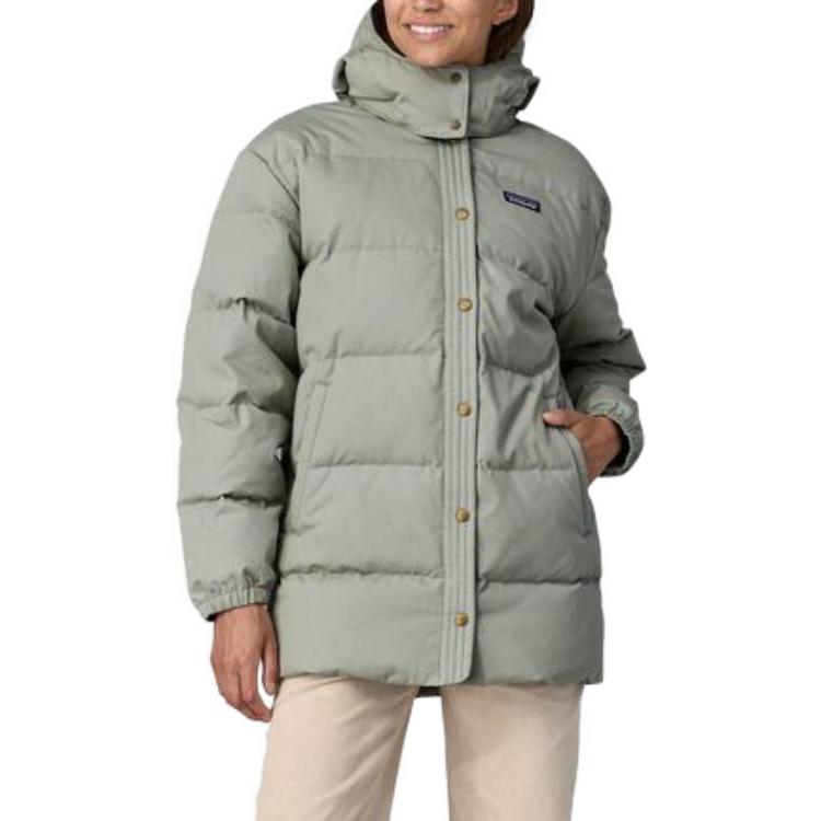 Purchase (W) 巴塔哥尼亞 棉羽絨連帽外套 長袖印花經典標誌款式外套 26850