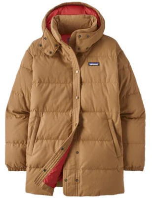 (W) 巴塔哥尼亞 棉羽絨連帽外套 長袖印花經典標誌款式外套 26850 1