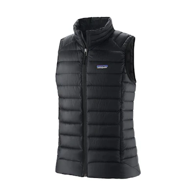 (Women) Patagonia Down Sweater Quilted Vest Solid Color 84629