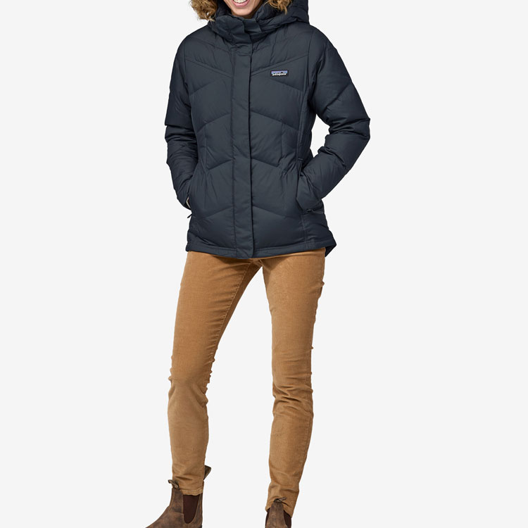 (Women) Patagonia  Down With It 600-Fill Hooded Puffer Jacket - Slim Fit Warm Coat 28041 圖 3