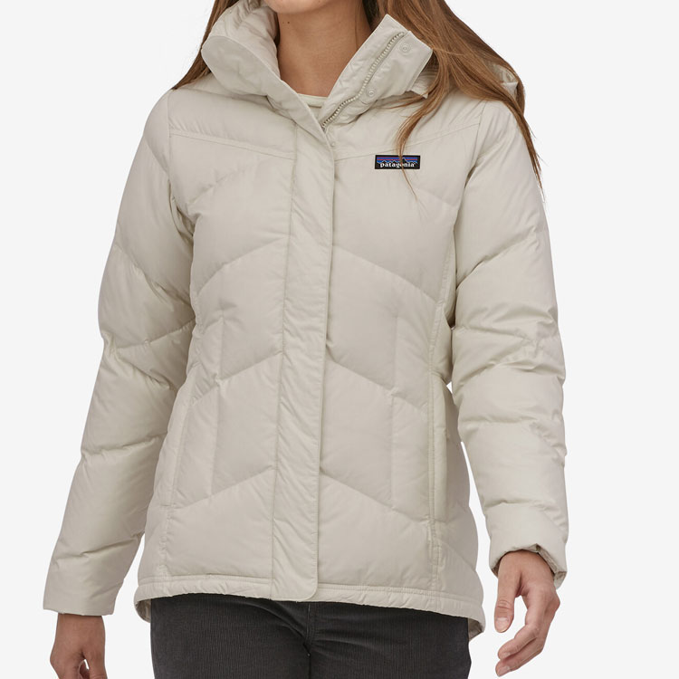 (Women) Patagonia  Down With It 600-Fill Hooded Puffer Jacket - Slim Fit Warm Coat 28041 圖 9