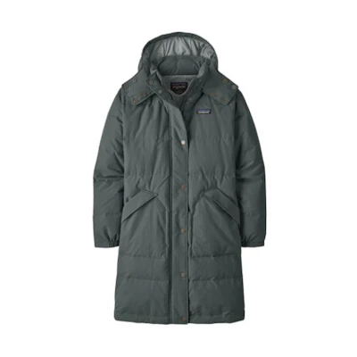 (Women) Patagonia Downdrift Parka Coat Classic 600 Fill Hooded Jacket. 20605