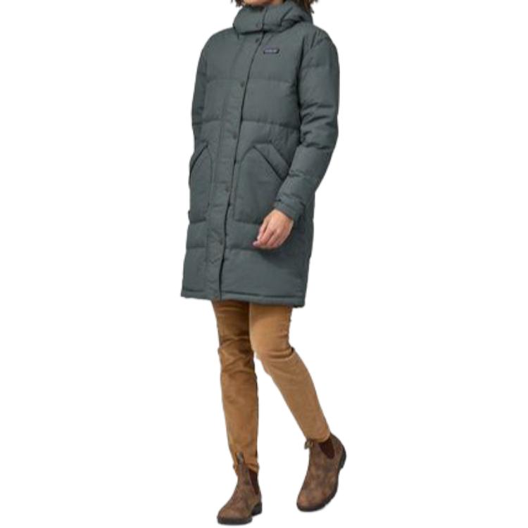 Shop (W) 巴塔哥尼亚经典600蓬羽绒连帽外套Downdrift大衣夹克 20605