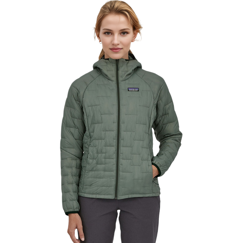 Shop (W) 파타고니아 로고 프린트 솔리드 방한 후드 재킷 84041