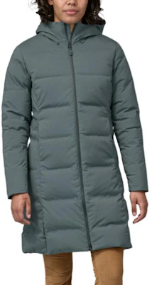 (W) Patagonia Jackson Glacier 羽絨連帽外套 - 灰色 27915 1