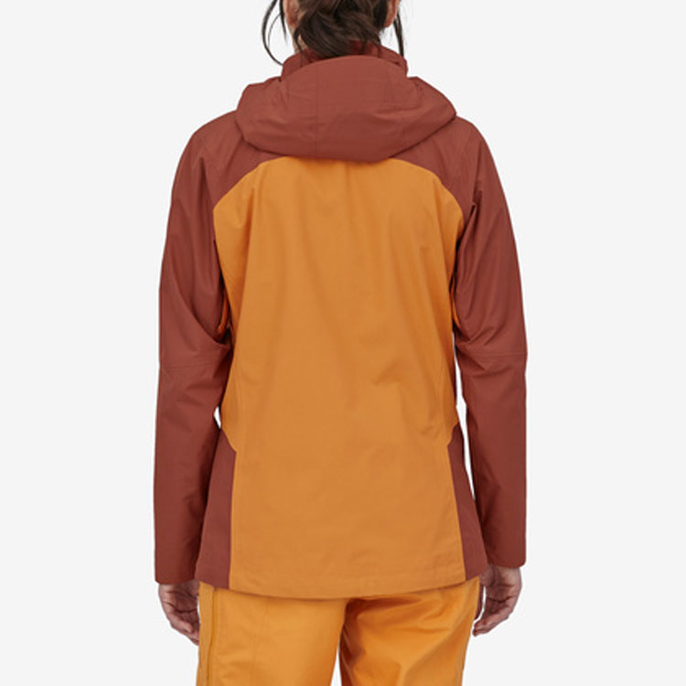 Sizing (W) 巴塔哥尼亞防水防風拼色徽標設計Powder Town外套 31635