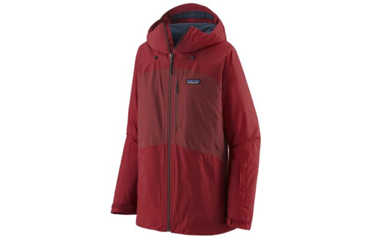 Cheap (W) 巴塔哥尼亞防水防風拼色徽標設計Powder Town外套 31635