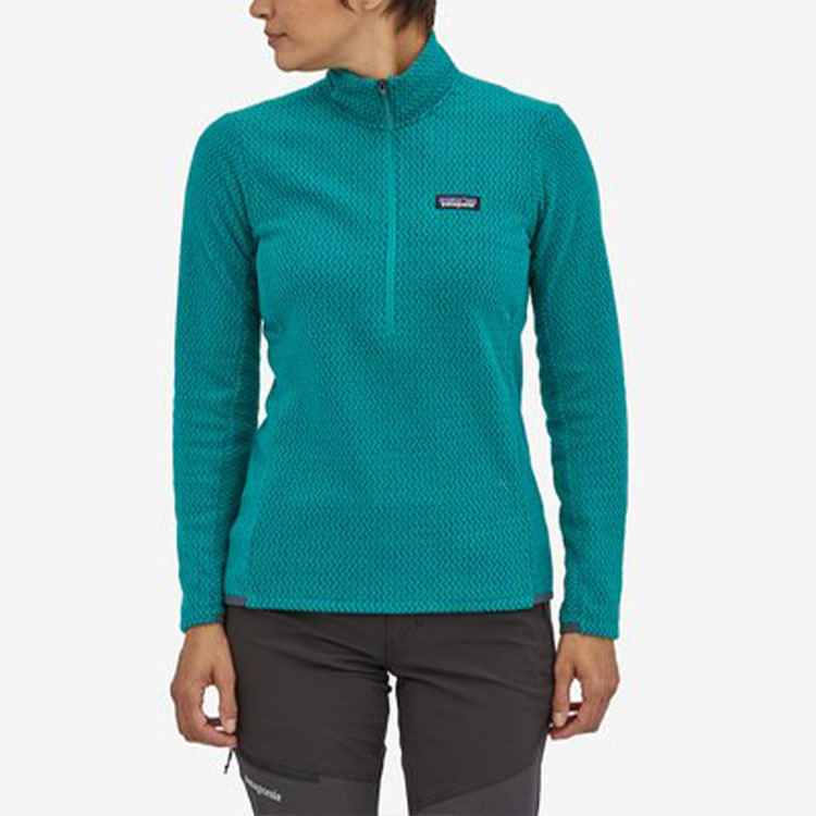 (Women) Patagonia  R1 Air Zip-Neck Fleece Pullover - Stretchy, Breathable, Quick-dry. 40250 圖 11