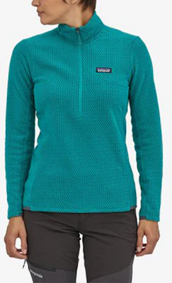 (W) Patagonia R1 Air Zip-Neck Fleece - Elástico, Transpirable, Secado Rápido. 40250 3