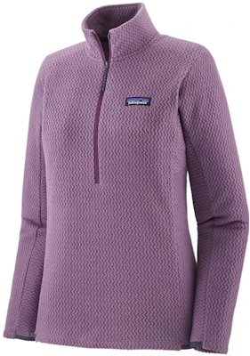 (W) Patagonia R1 Air Zip-Neck Fleece - Elástico, Transpirable, Secado Rápido. 40250 4
