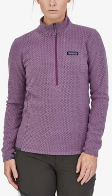 (W) Patagonia R1 Air Zip-Neck Fleece - Elástico, Transpirable, Secado Rápido. 40250 5