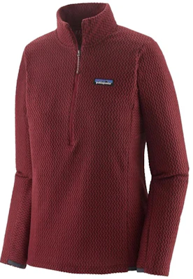 (W) Patagonia R1 Air Zip-Neck Fleece - Elástico, Transpirable, Secado Rápido. 40250 6
